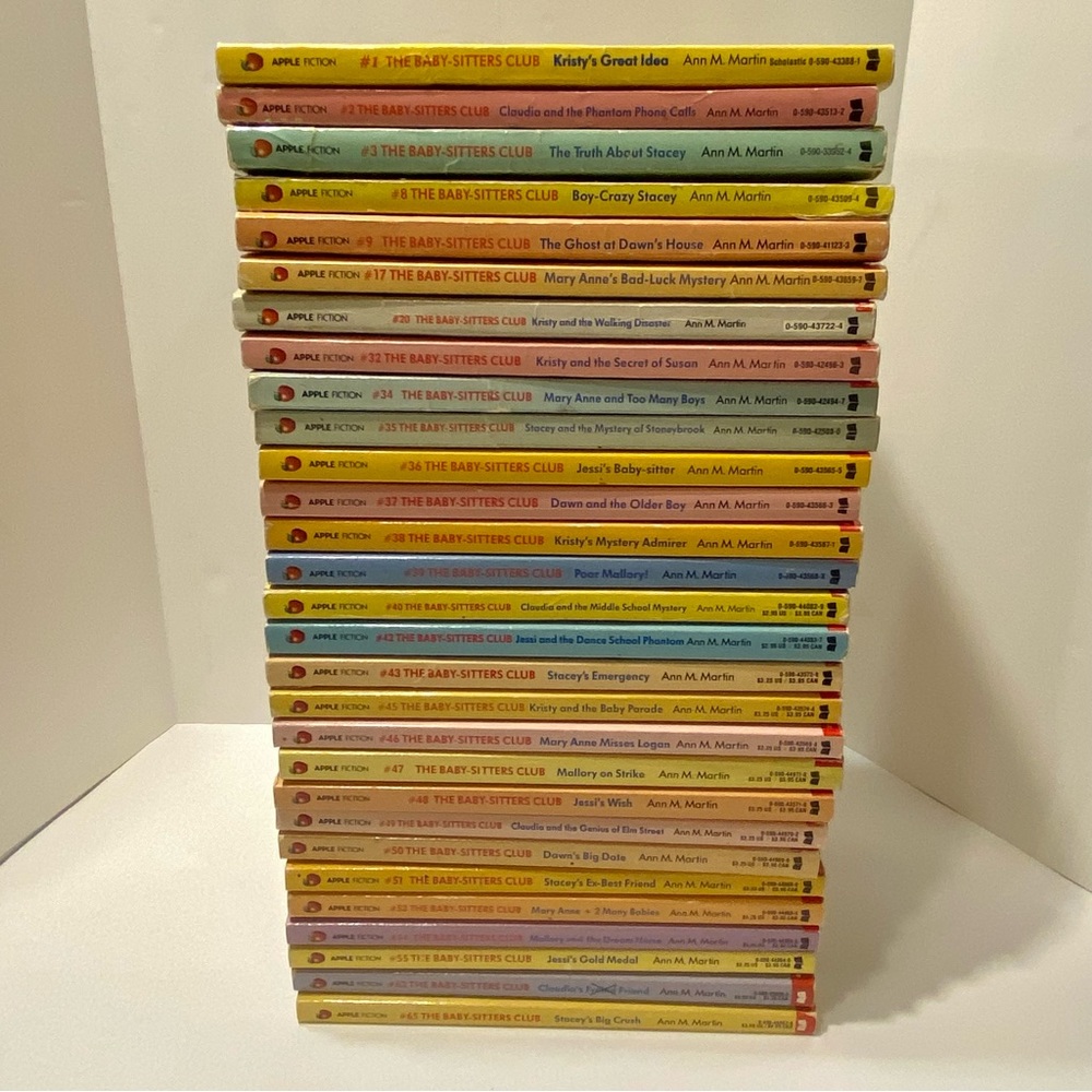The Baby-Sitters Club Books Lot of 29 Paperbacks. 21 First Editions. Vintage.